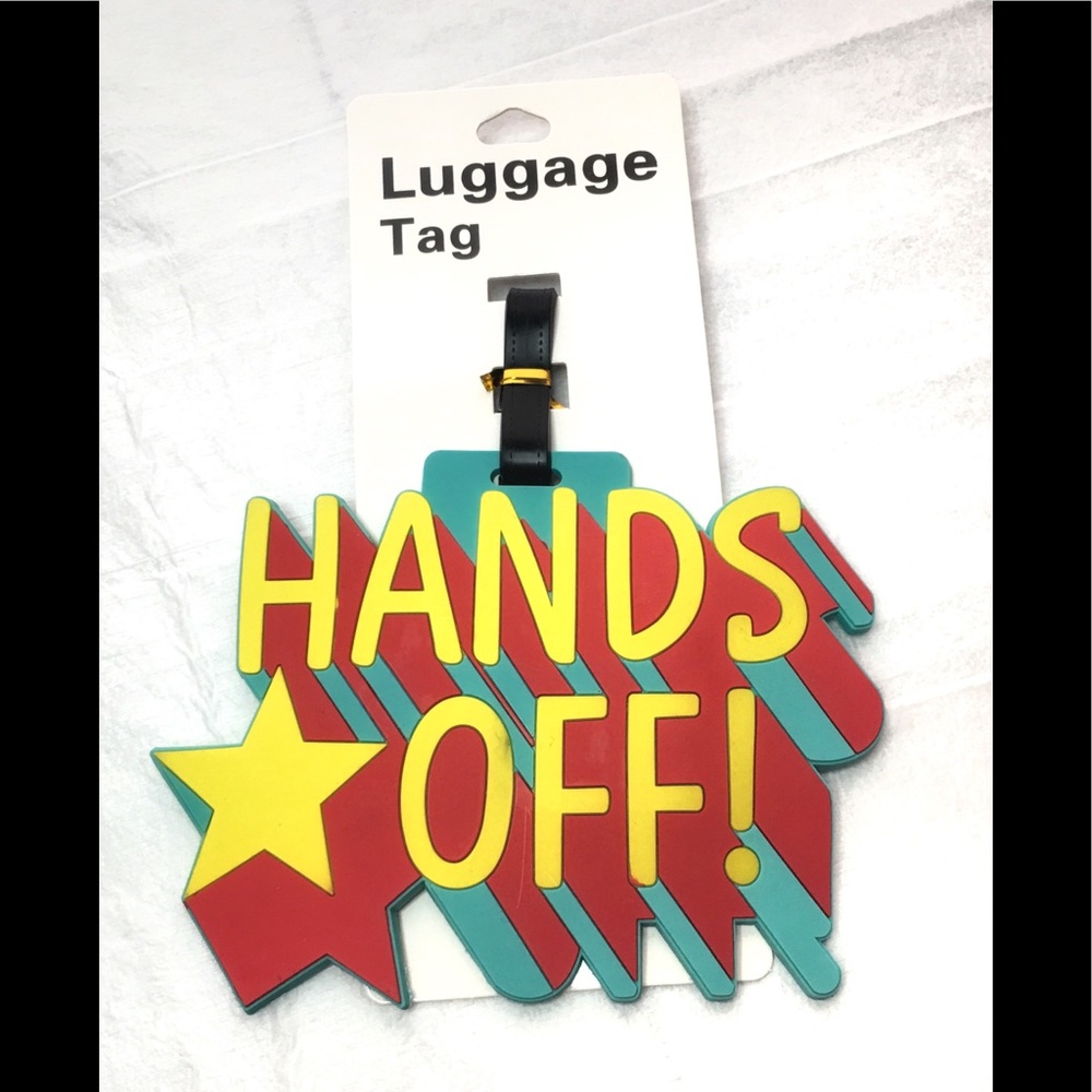 Luggage Tag “Hands Off!”